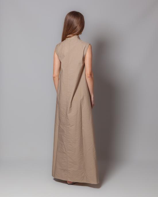 25SS 브루넬로 쿠치넬리 롱 원피스 M0F79AEG63 C8704 Beige - BRUNELLO CUCINELLI