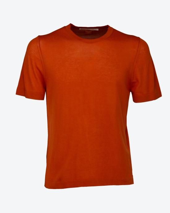 25SS 힌더스트리 반팔 티셔츠 T SHIRTG 18 ORANGEA0071 Arancio - HINDUSTRIE