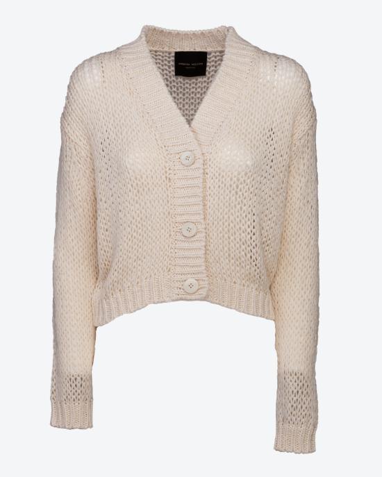 25SS 로베르토 콜리나 가디건 T41010 4102 Ecru - ROBERTO COLLINA