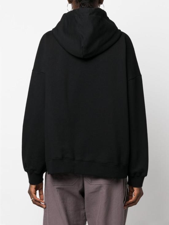  지씨디에스 후드 티셔츠 FW23M100681 02 BLACK - GCDS