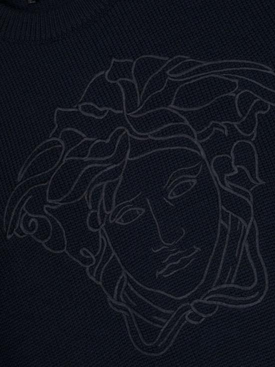  [키즈] 베르사체 트레이닝 상의 10108711A07918 1UF80 NAVY - VERSACE