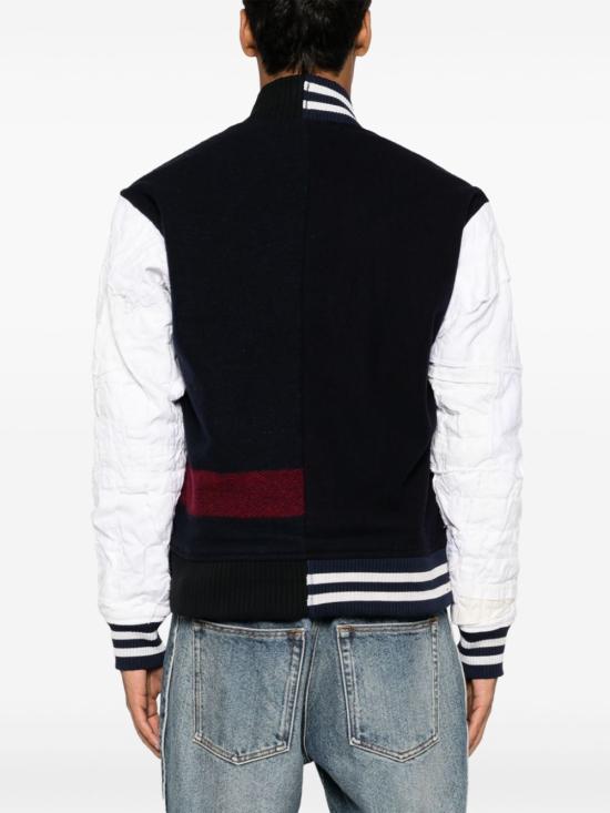  그렉로렌 봄버 자켓 GM043 NAVY - GREG LAUREN