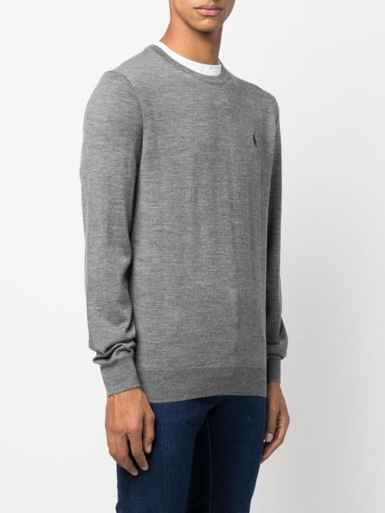  랄프 로렌 스웨터 710876846006 FAWN GREY HEATHER - RALPH LAUREN