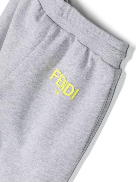  [키즈] 펜디 트레이닝/조거 팬츠 JMF4325V0 F1L12 GRIGIO MELANGE - FENDI
