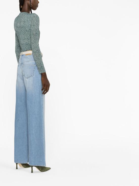  이자벨마랑 긴팔 티셔츠 HT0066FAA1K32I 60TL TEAL - ISABEL MARANT