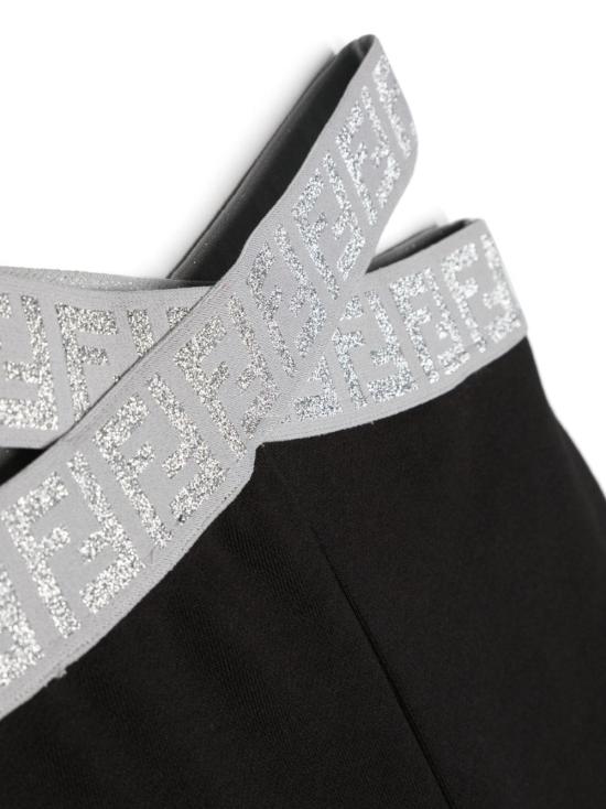  [키즈] 펜디 트레이닝/조거 팬츠 JFF2885V0 F1L13 BLACK METAL