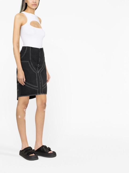  디스퀘어드2 민소매 티셔츠 S72NC1040 S18245 100 WHITE - DSQUARED2