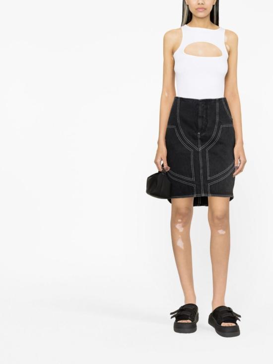  디스퀘어드2 민소매 티셔츠 S72NC1040 S18245 100 WHITE - DSQUARED2