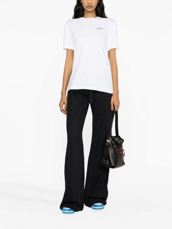  오프화이트 스트레이트 팬츠 OWCH020F23JER001 1000 BLACK NO COLOR - OFF WHITE