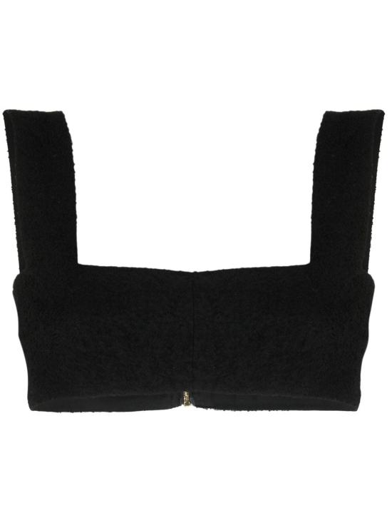  파투 민소매 티셔츠 TO0310134 999B BLACK - PATOU