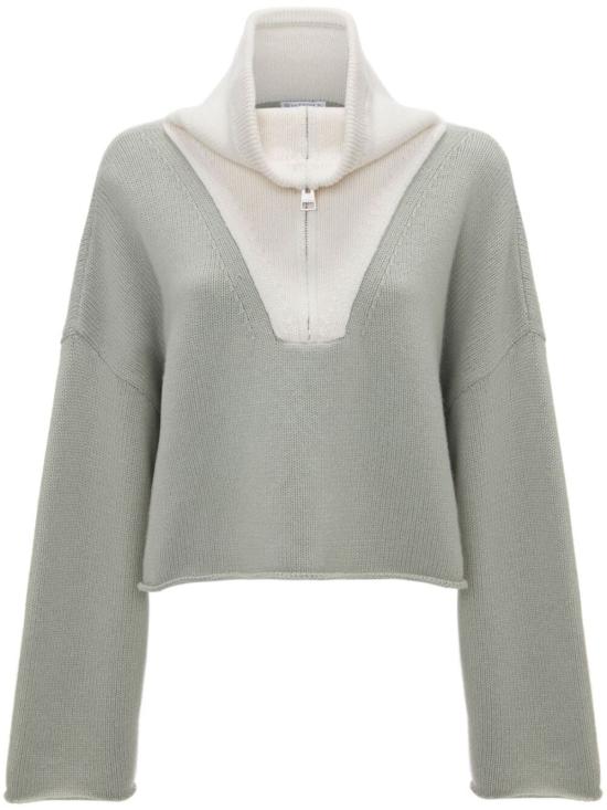  JW앤더슨 스웨터 KW0579YN0157 547 MINT OFF WHITE - JW ANDERSON