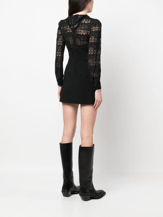  디스퀘어드2 숏 원피스 S75CV0676 S60581 900C