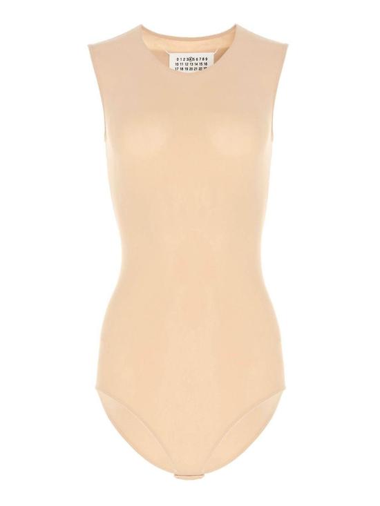  마르지엘라 바디수트 티셔츠 S51NA0065S20518121 Beige - MAISON MARGIELA
