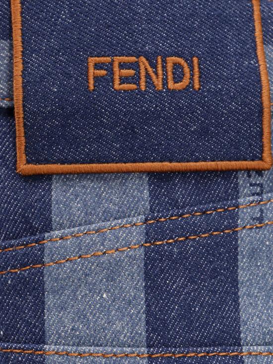 24FW 펜디 숏팬츠 FLP839AS8J F0QB0 Blue - FENDI