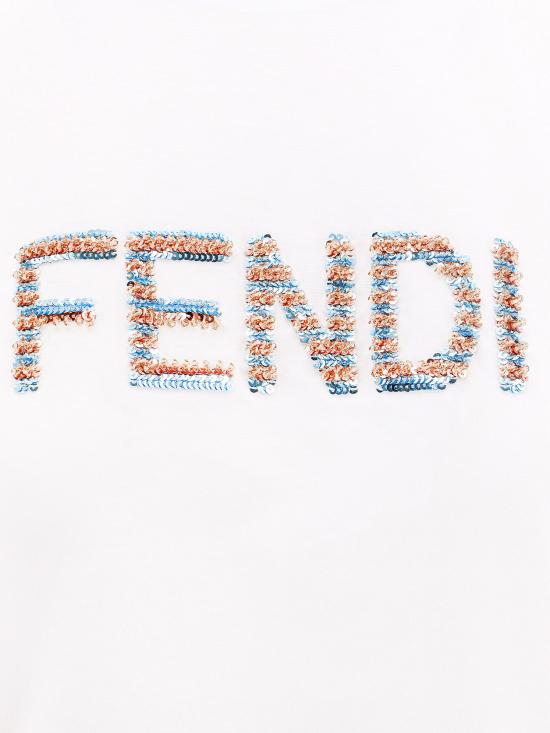 24FW 펜디 반팔 티셔츠 FS7254AS8G F0ZNM White - FENDI