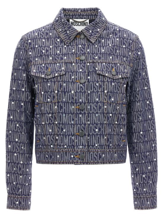  모스키노 데님 자켓 A050677232290