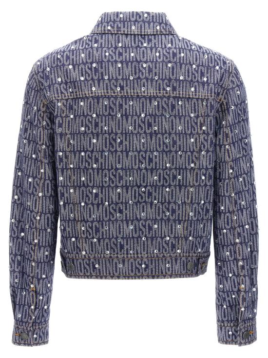  모스키노 데님 자켓 A050677232290 - MOSCHINO
