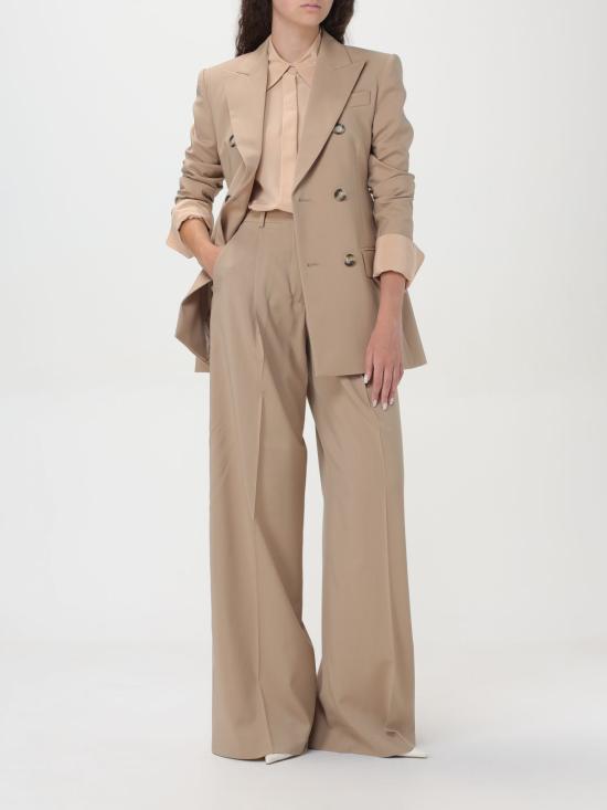 25FW 스포트막스 스트레이트 팬츠 2422136031600 025 Beige - SPORTMAX