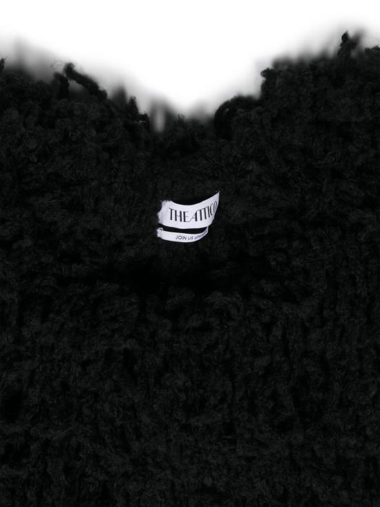  디 아티코 머플러/스카프 247WAC35KMIX6 100 BLACK - THE ATTICO