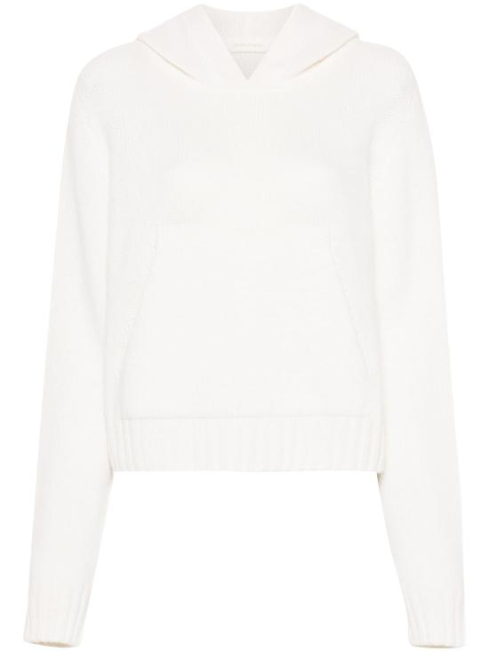 25SS 팜앤젤스 긴팔 티셔츠 PWHU012F24KNI001 0161 WHITE LIGHT BEIGE