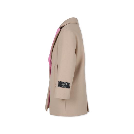 24FW [키즈] 엠에스지엠 코트 F4MSJGCO169 015 BEIGE - MSGM