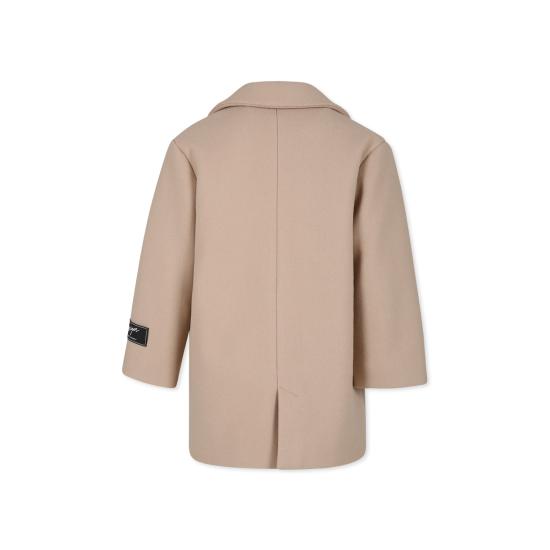 24FW [키즈] 엠에스지엠 코트 F4MSJGCO169 015 BEIGE - MSGM