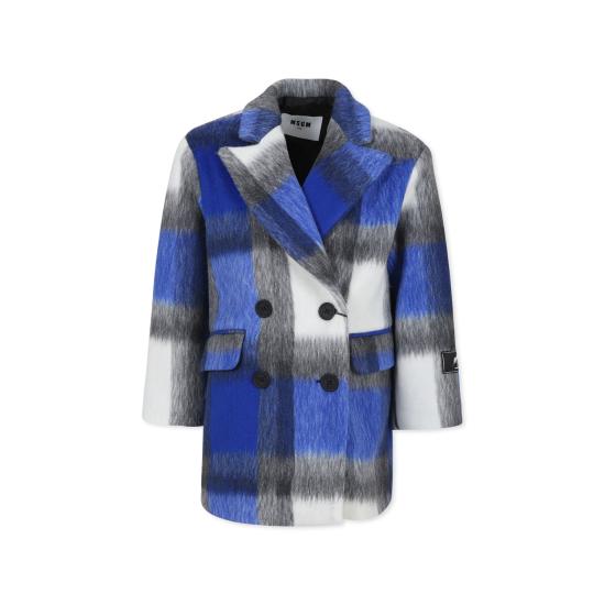 24FW [키즈] 엠에스지엠 코트 F4MSJGCO100 130 BLUE