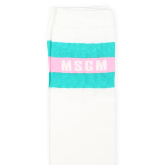 24FW [키즈] 엠에스지엠 발목 양말 F4MSJGSO279 013 IVORY - MSGM