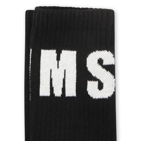 24FW [키즈] 엠에스지엠 발목 양말 F4MSJUSO278 110 BLACK - MSGM