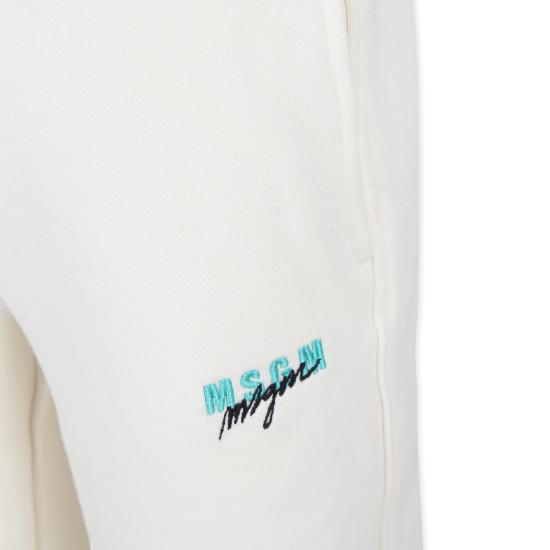 24FW [키즈] 엠에스지엠 트레이닝/조거 팬츠 F4MSJGFP217 013 IVORY - MSGM