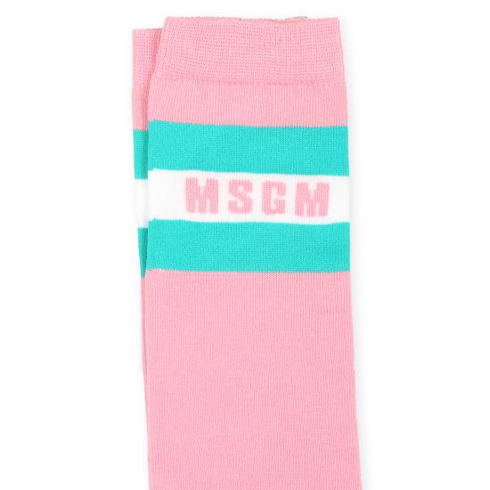 24FW [키즈] 엠에스지엠 발목 양말 F4MSJGSO279 042 PINK - MSGM