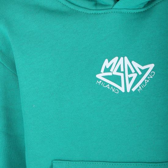 24FW [키즈] 엠에스지엠 F4MSJBHS202 080 GREEN - MSGM