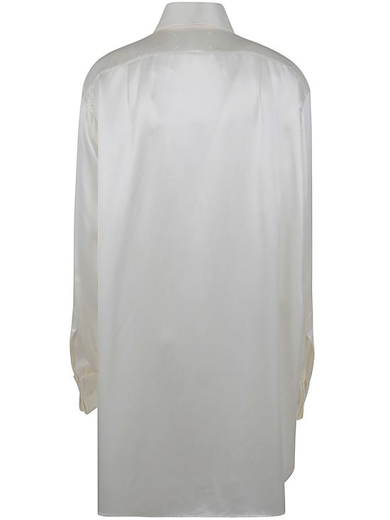 24FW 마르지엘라 셔츠 S51DT0015 S78059 102 OFF WHITE - MAISON MARGIELA