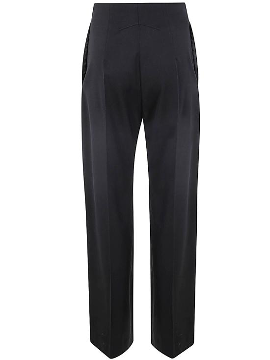  파투 스트레치 와이드 팬츠 TR0020103 999B BLACK - PATOU
