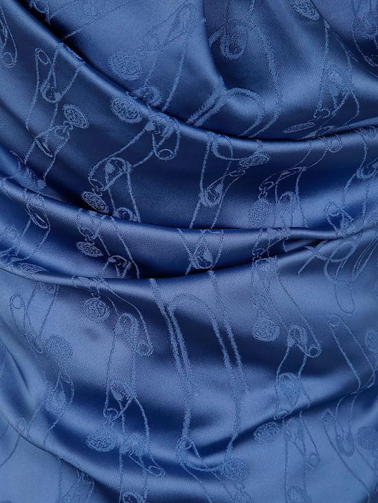 24FW 비비안웨스트우드 미디 원피스 1101031T W00WV K208 BLUE - VIVIENNE WESTWOOD