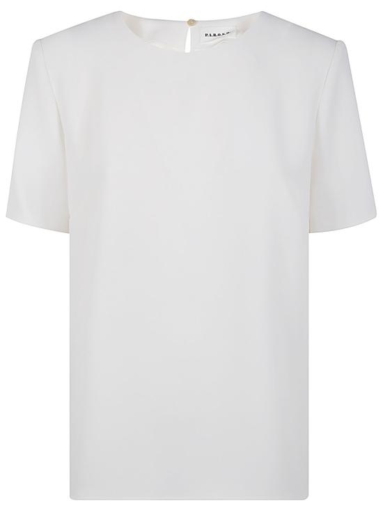 24FW 파로쉬 반팔 티셔츠 D312430 POKER24 002 CREAM - PAROSH