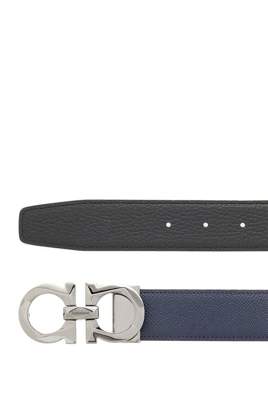 25FW 살바토레 페라가모 간치니 리버시블 벨트 67A161749909 ULTRAMARINE - SALVATORE FERRAGAMO
