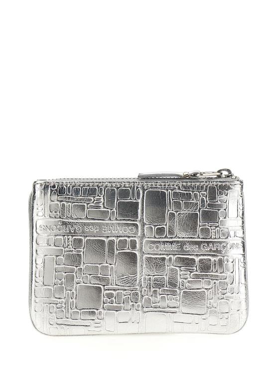 25FW 꼼데가르송 클래식 레더 라인 파우치 명함지갑 SA8100EGSILVER Silver - COMME DES GARCONS