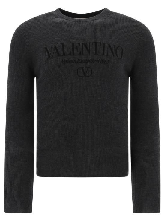 24FW 발렌티노 가라바니 긴팔 티셔츠 5V3KC30HAB0080 Grey