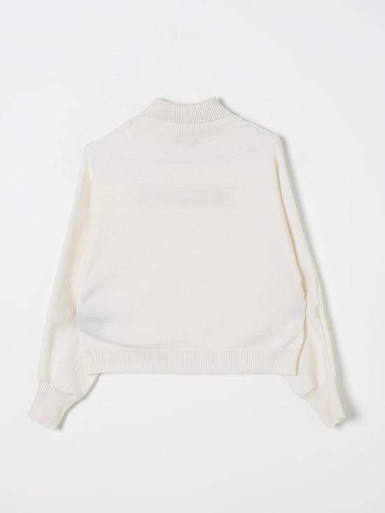 25FW [키즈] 발망 풀오버 BV9B20W0023 102OR Ivory - BALMAIN