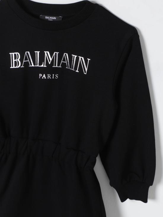 25FW [키즈] 발망 원피스 BV1A60Z1753 930AG Black - BALMAIN