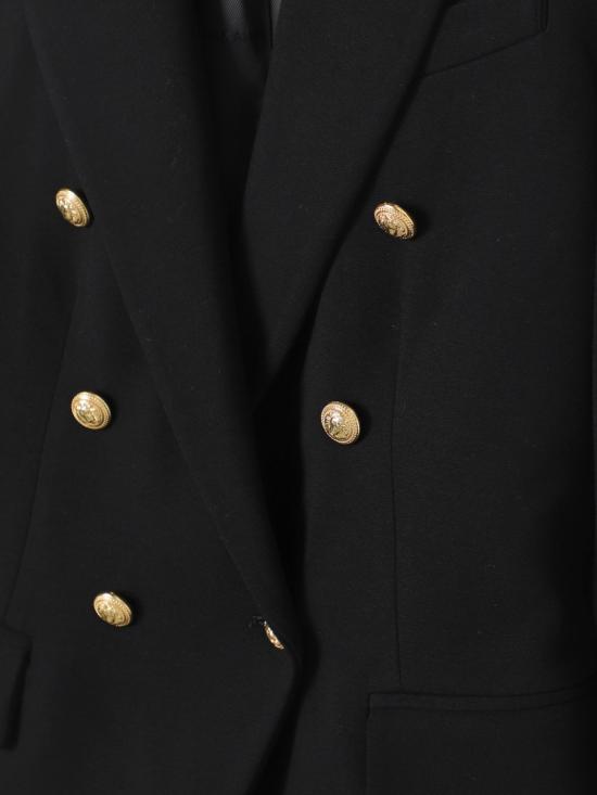 25FW [키즈] 발망 캐주얼 자켓 BV2C24J0371 930OR Black - BALMAIN