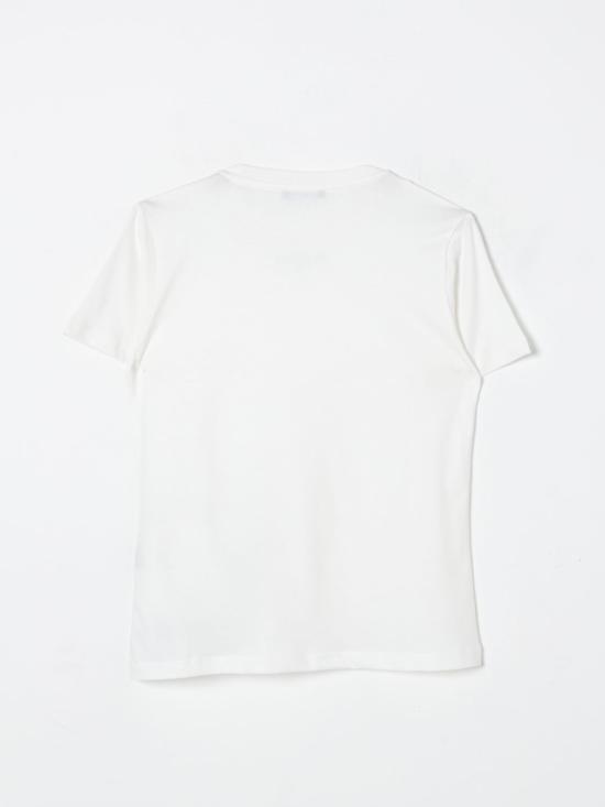 25FW [키즈] 발망 티셔츠 BV8R91Z1751 102NE Ivory - BALMAIN