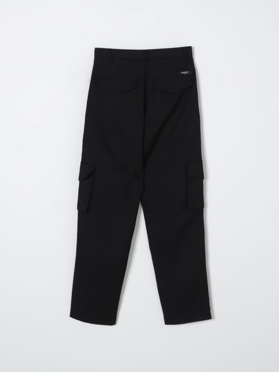 25FW [키즈] 발망 트레이닝/조거 팬츠 BV6S10I0196 930 Black - BALMAIN