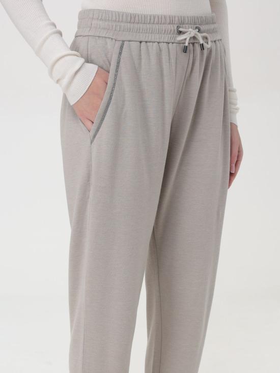  브루넬로 쿠치넬리 스트레이트 팬츠 MD828SB899 C9593 Beige - BRUNELLO CUCINELLI
