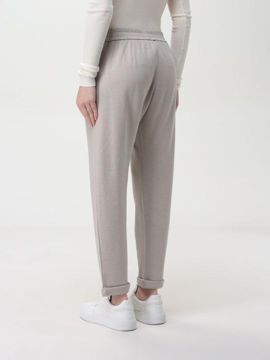  브루넬로 쿠치넬리 스트레이트 팬츠 MD828SB899 C9593 Beige - BRUNELLO CUCINELLI