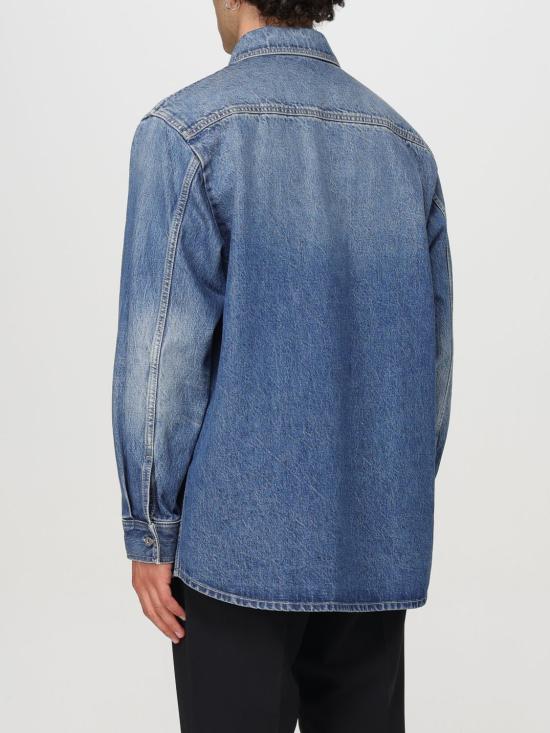 25FW 발렌티노 가라바니 데님 셔츠 5V3DB02XAA6 558 Denim - VALENTINO GARAVANI