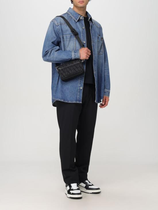 25FW 발렌티노 가라바니 데님 셔츠 5V3DB02XAA6 558 Denim - VALENTINO GARAVANI