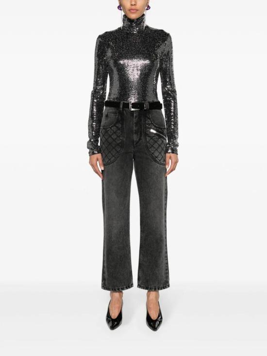  이자벨마랑 긴팔 티셔츠 HT0499FBB3K03I BKSI DS025528 - ISABEL MARANT