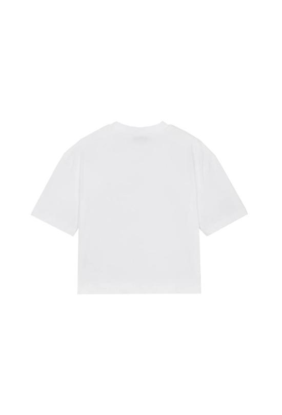 24FW [키즈] 엠에스지엠 티셔츠 F4MSJGTH143 001 WHITE - MSGM